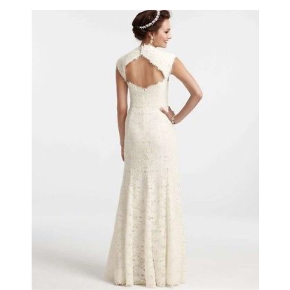 Ann Taylor Isabella Lace Wedding Dress